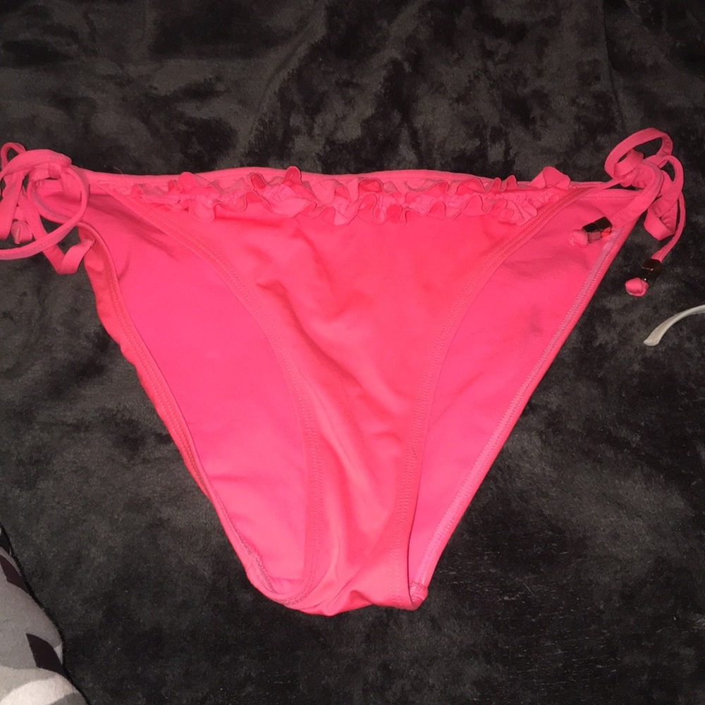 Hot pink bikini bottoms